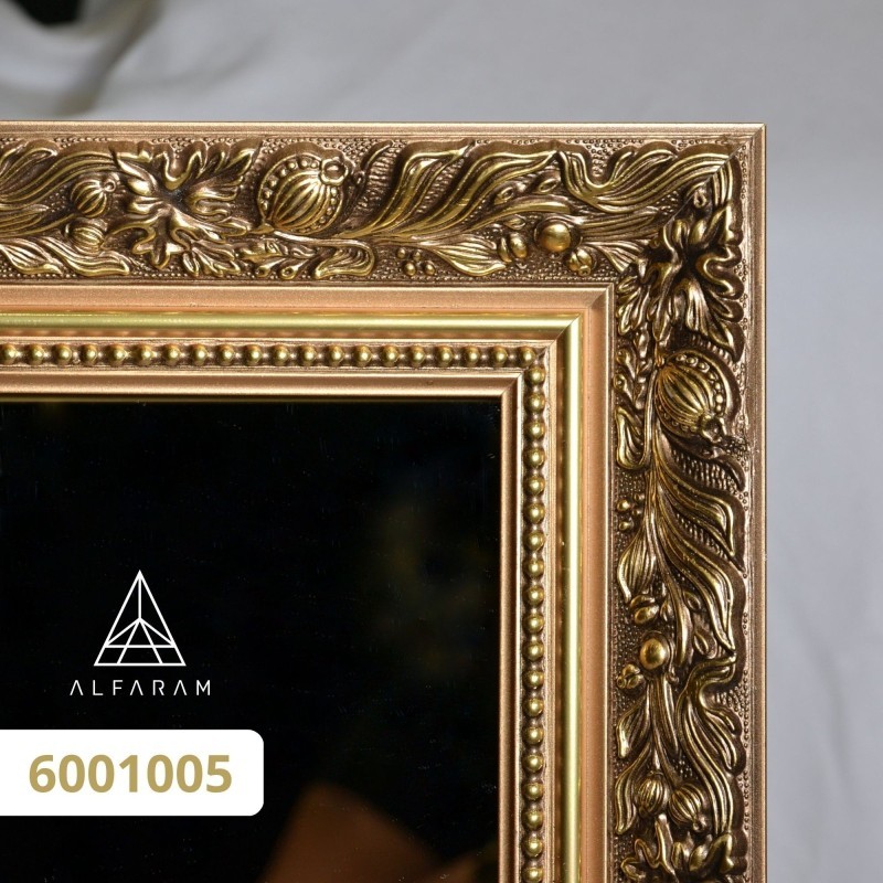 Lustro w bogatej ornamentowej ramie - 6001 - kolor ramy do wyboru