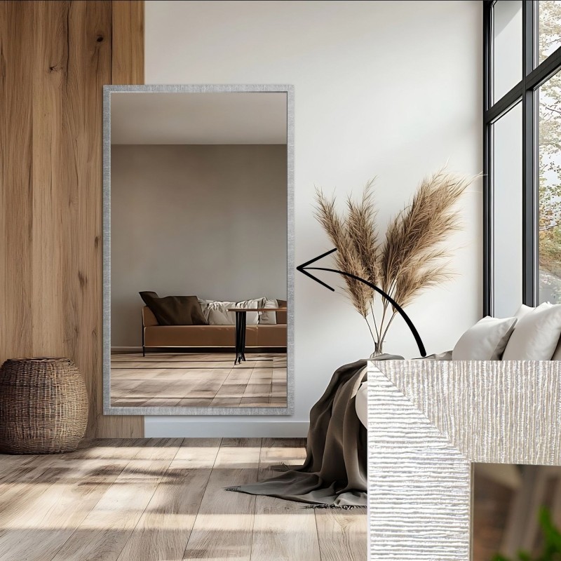 Lustro w drewnianej ramie - 7008 - kolor ramy do wyboru