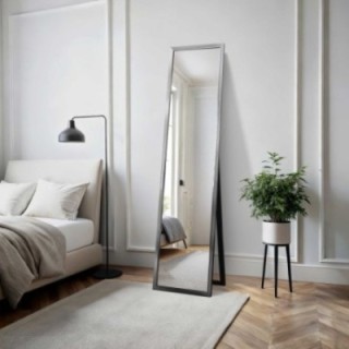Lustro stojące do garderoby w eleganckiej drewnianej ramie - 2801 - kolor ramy do wyboru