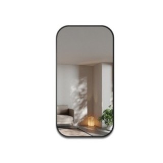 Lustro w ramie czarnej MDF SLIM - GERDA - kolor ramy do wyboru