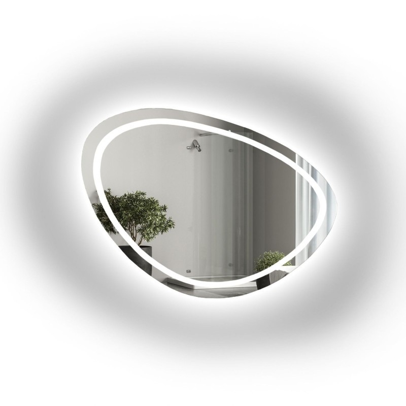 Lustro nieregularne OBSYDIAN LED II | Alfaram