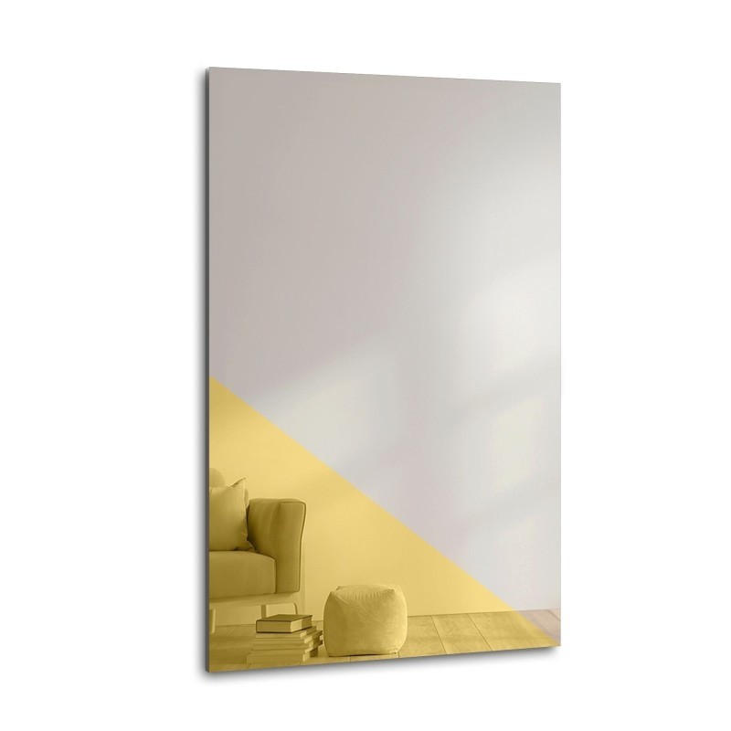 Duże lustro dekoracyjne kolorowa tafla - TORI