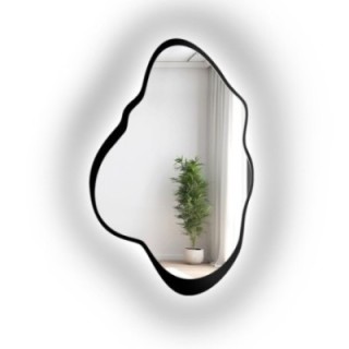 Lustro nieregularne w ramie POCO LED | Alfaram