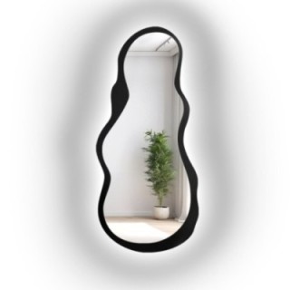 Lustro nieregularne w ramie RISOL LED | Alfaram