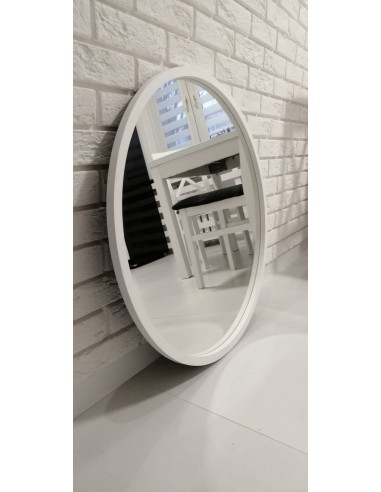 Lustro okrągłe w czarnej matowej...