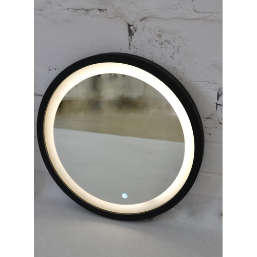 Lustro okrągłe w czarnej... 2