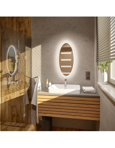 Lustro łazienkowe z podświetleniem - MOLI LED