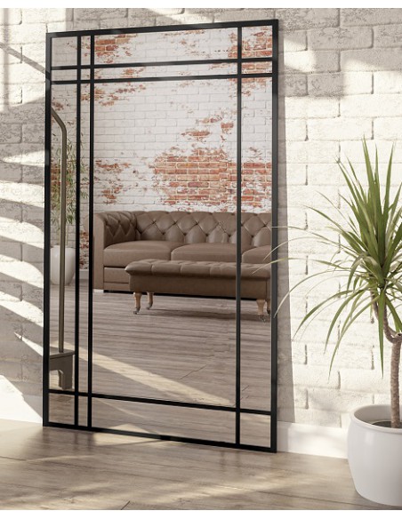 Lustro loft ze szprosami - MARKUS - kolor ramy do wyboru