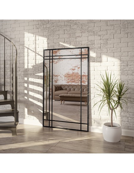 Lustro loft ze szprosami - MARKUS - kolor ramy do wyboru