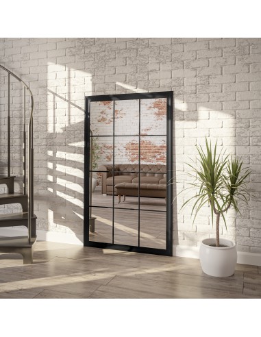 Lustro loft ze szprosami - TELIMENA -...