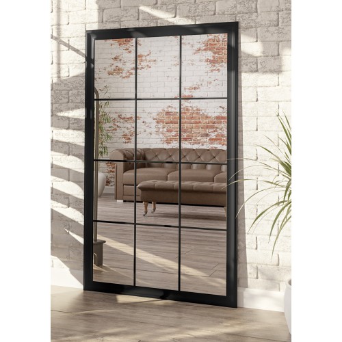 Lustro loft ze szprosami -... 2