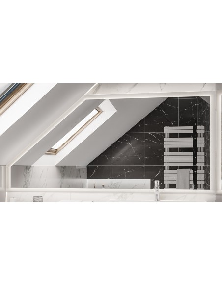 Piaskowane lustro na poddasze - NA WYMIAR - NIDA LED