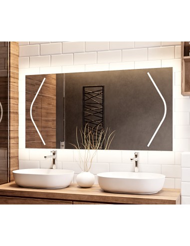 Lustro łazienkowe prostokątne z... Lustro łazienkowe prostokątne z...