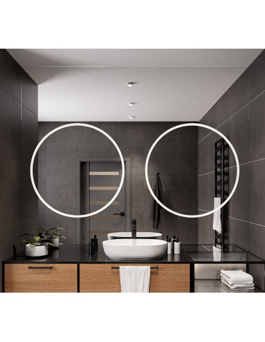 Lustro łazienkowe kwadratowe z...