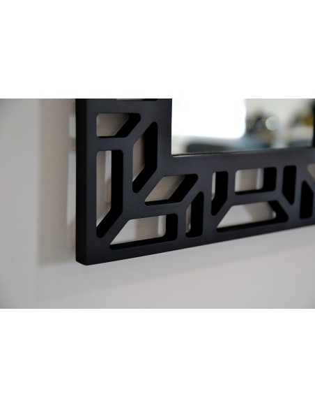 Lustro w ażurowej dekoracyjnej ramie MDF - ROZEL- kolor ramy do wyboru