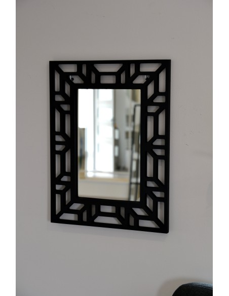 Lustro w ażurowej dekoracyjnej ramie MDF - ROZEL- kolor ramy do wyboru