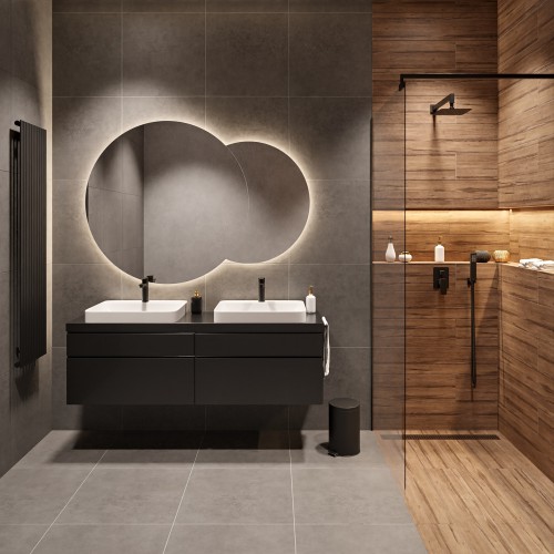 Zestaw luster łazienkowych...