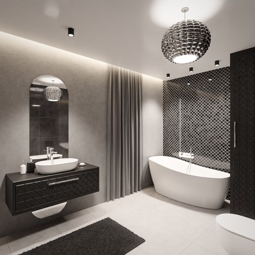 Lustro łazienkowe owalne w... 2