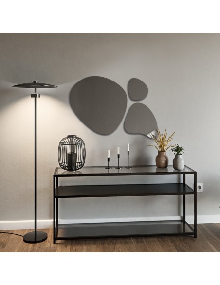 Zestaw trzech luster o nieregularnym kształcie - FLORA