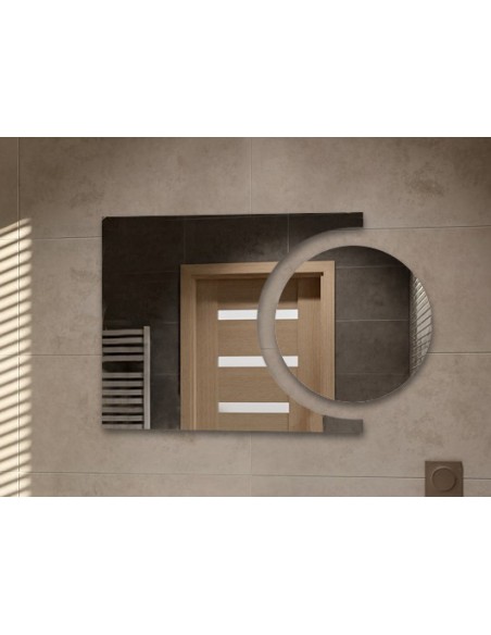 Zestaw luster łazienkowych kółko i kometa - KOSMIK