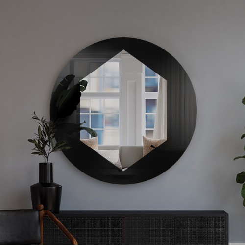 Okrągłe lustro dekoracyjne...