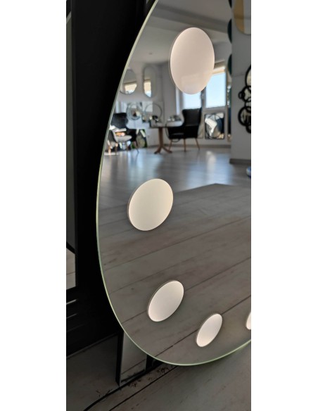 Lustro półowalne z podświetleniem - OSLO LED