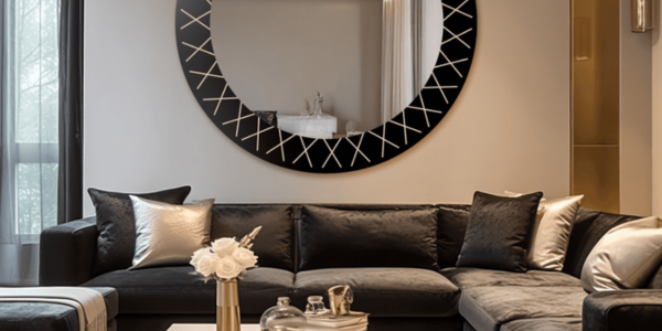 Lustro dekoracyjne do salonu – ozdoba przestrzeni czy praktyczny dodatek do wnętrza?