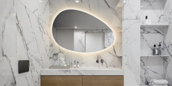 Pomysł na łazienkę — 6 ciekawych aranżacji i inspiracji jak wykorzystać lustro